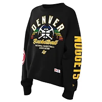 Sweat-shirt New Era noir pour femme Denver Nuggets édition City 2025/26