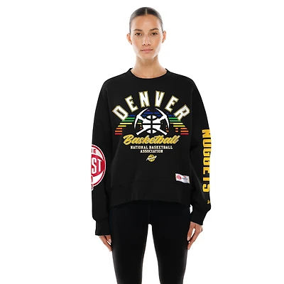 Women's New Era Black Denver Nuggets 2025/26 City Edition Sweatshirt