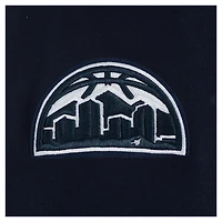 Sweat à capuche court Pro Standard bleu marine Denver Nuggets 2024/25 City Edition pour femme