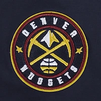 Women's Pro Standard Navy Denver Nuggets Jewels Boxy Cropped T-Shirt