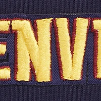 Women's Pro Standard Navy Denver Nuggets Script Boyfriend T-Shirt