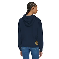 Sweat à capuche court Stella Denver Nuggets bleu marine Tommy Jeans pour femme