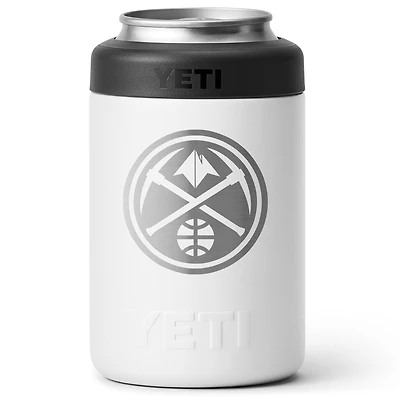 Rafraîchisseur de canettes YETI White Denver Nuggets 340 ml Rambler Colster