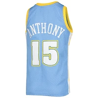 Youth Mitchell & Ness Carmelo Anthony Powder Blue Denver Nuggets 2003-04 Hardwood Classics Swingman Jersey