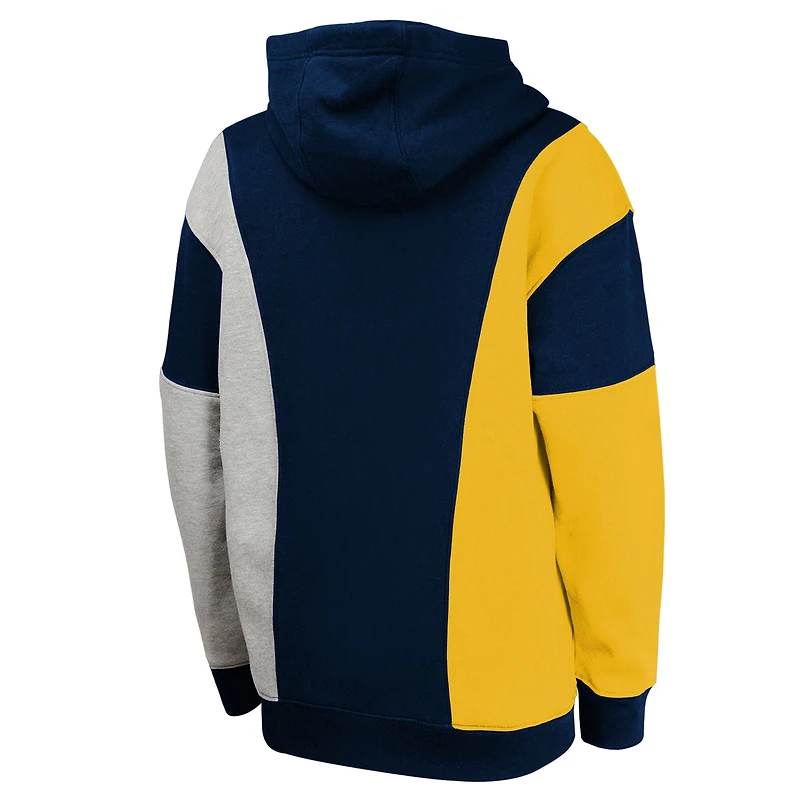 Youth  Navy Denver Nuggets Ace the Hole Pullover Hoodie