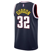 Youth Nike Aaron Gordon Navy Denver Nuggets Swingman Jersey - Icon Edition