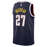 Maillot Nike Swingman pour jeunes Jamal Murray bleu marine Denver Nuggets - Édition Icon