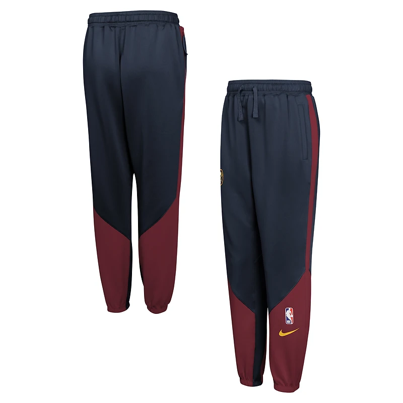 Pantalon Nike Authentic Showtime bleu marine Denver Nuggets 2024/25 pour jeune