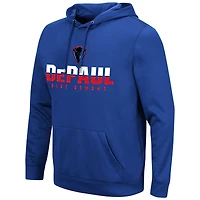 Men's Colosseum Royal DePaul Blue Demons Lantern Hoodie
