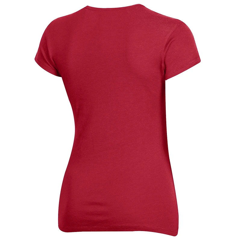 Women's Alternative Apparel Scarlet DePaul Blue Demons Keepsake T-Shirt