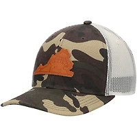 Casquette de camionneur Local Crowns Camo Virginia Icon Woodland State Patch pour homme