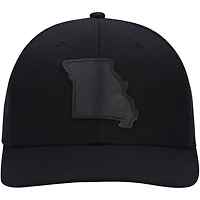Men's Local Crowns Missouri Blackout State Patch Trucker Snapback Hat