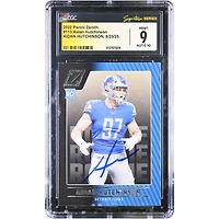 Aidan Hutchinson Detroit Lions Autographed 2022 Panini Zenith #113 CGC Authenticated /10 Rookie Card