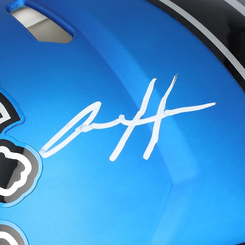 Casque Riddell Alternate Speed ​​Authentic autographié par Aidan Hutchinson des Lions de Detroit