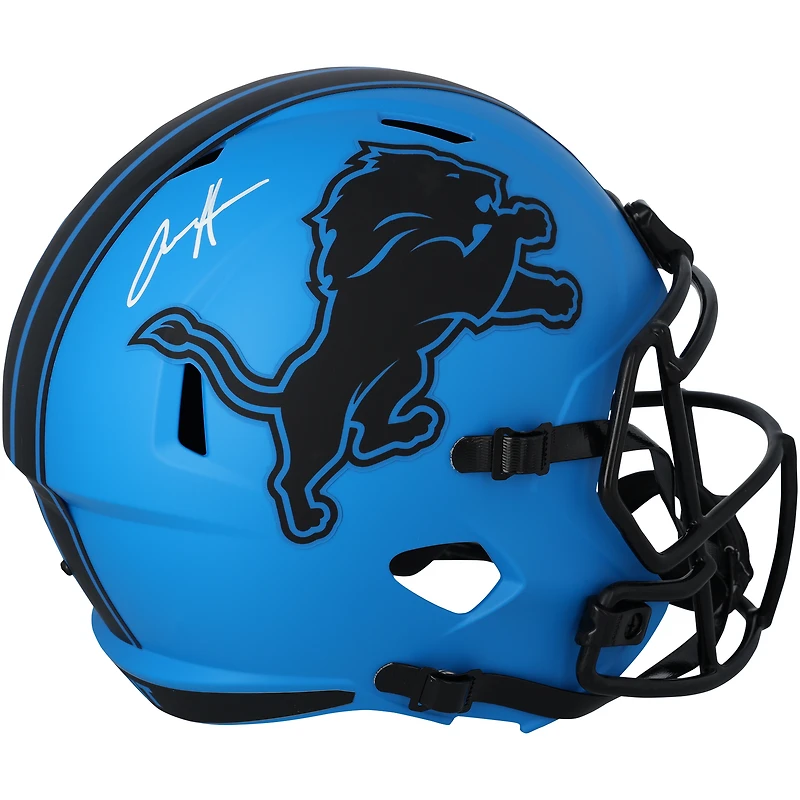 Réplique du casque Riddell Rave Speed autographié par Aidan Hutchinson des Detroit Lions
