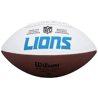 Aidan Hutchinson Detroit Lions Autographed Wilson White Panel Football