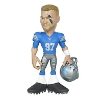 Figurine en vinyle GameChanger de 6 pouces de la série 5 des Lions de Detroit d'Aidan Hutchinson - Recherchez des variantes de couleurs unies rares