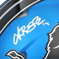 Casque authentique Riddell Alternate Speed ​​2024 autographié par Amon-Ra St. Brown des Lions de Détroit