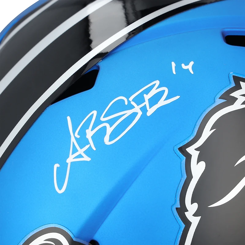 Amon-Ra St. Brown Detroit Lions Autographed Riddell 2024 Alternate Speed Replica Helmet