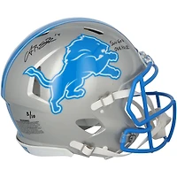 Amon-Ra St. Brown Detroit Lions Autographed Riddell Speed Authentic Helmet with "Sun God" & "One Pride" Inscriptions - Limited Edition of 10