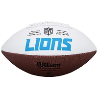 Amon-Ra St. Brown Detroit Lions Autographed Wilson White Panel Football