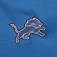Antigua Detroit Lions Pique Xtra-Lite Polo - Light Blue
