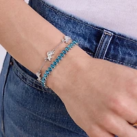 BaubleBar Detroit Lions Set of Two Tennis Bracelets