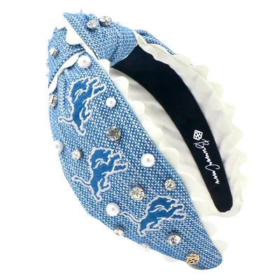 Brianna Cannon Detroit Lions Cross Stitch Headband