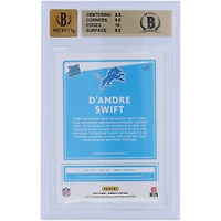 Carte de recrue authentifiée 9,5/10 de Beckett Fanatics 2020 autographiée par D'Andre Swift Detroit Lions - Sous-catégories 9,5, 9,5, 10, 9,5