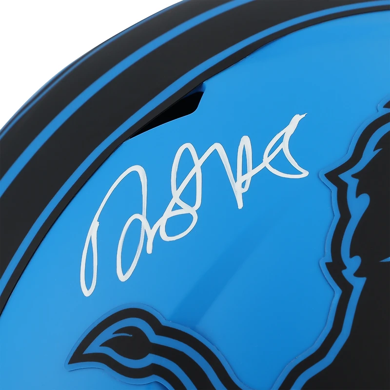 Réplique du casque Riddell Rave Speed autographié par David Montgomery des Detroit Lions