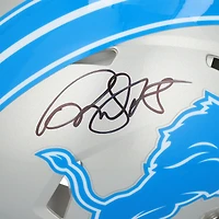 Casque Riddell Speed authentique autographié par David Montgomery des Lions de Detroit