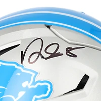 David Montgomery Detroit Lions Autographed Riddell Speed Flex Authentic Helmet