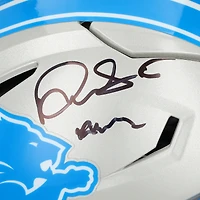 David Montgomery Detroit Lions Autographed Riddell Speed Flex Authentic Helmet with "Knuckles" Inscription