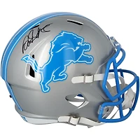 Réplique du casque Riddell Speed autographié par David Montgomery des Detroit Lions