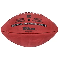 Ballon de football Wilson Duke en couleur autographié par David Montgomery, Detroit Lions