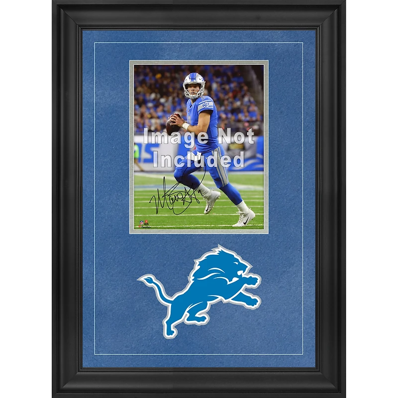 Detroit Lions Deluxe 8'' x 10'' Vertical Photograph Frame with Team Logo
