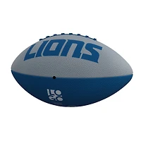 Ballon de football junior avec logo Pinwheel des Detroit Lions