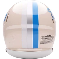 Casque miniature de vitesse de la collection rétro Riddell des Lions de Détroit