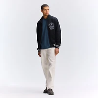 Veste polaire emblématique noire des Lions de Détroit Fanatics avec fermeture éclair intégrale