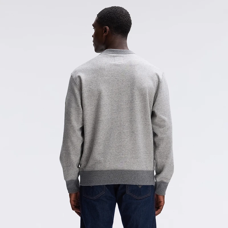 Fanatics Heather Gray Detroit Lions IconicFleece Pocket Sweatshirt