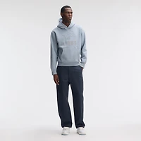 Fanatics Light Blue Detroit Lions IconicFleece Flocked Hoodie