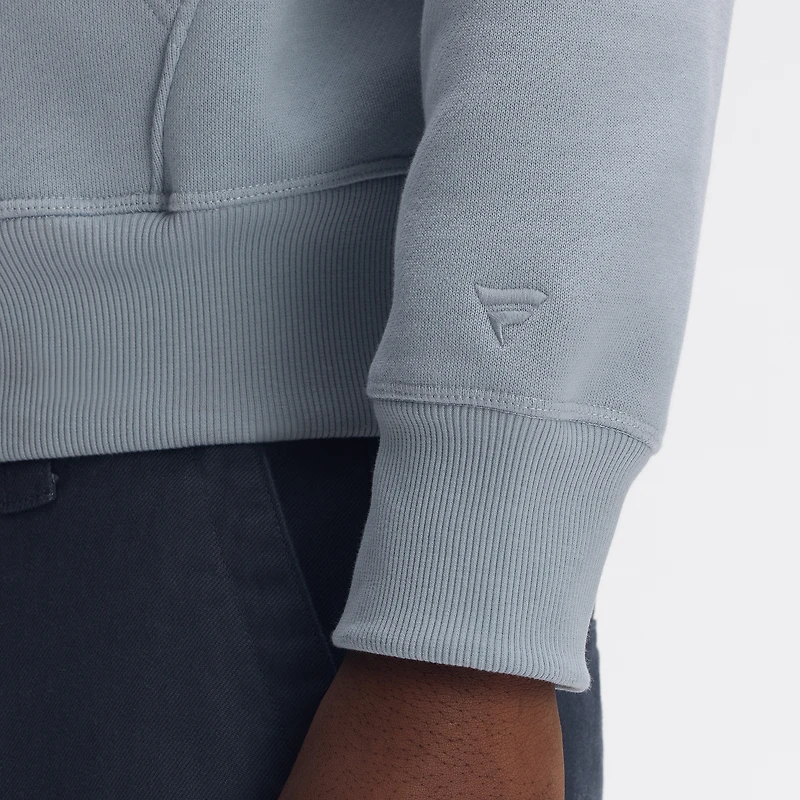 Sweat à capuche floqué Fanatics bleu clair Detroit Lions IconicFleece