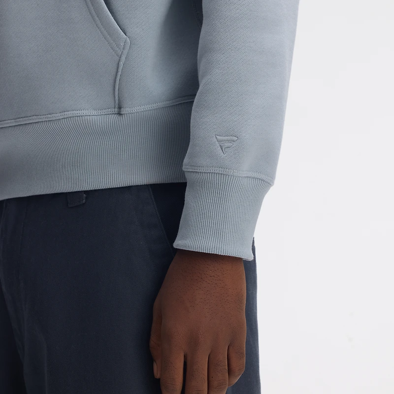 Fanatics Light Blue Detroit Lions IconicFleece Flocked Hoodie