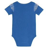 Girls Infant Outerstuff Detroit Lions My Team Rocks Bodysuit and Skirt Set