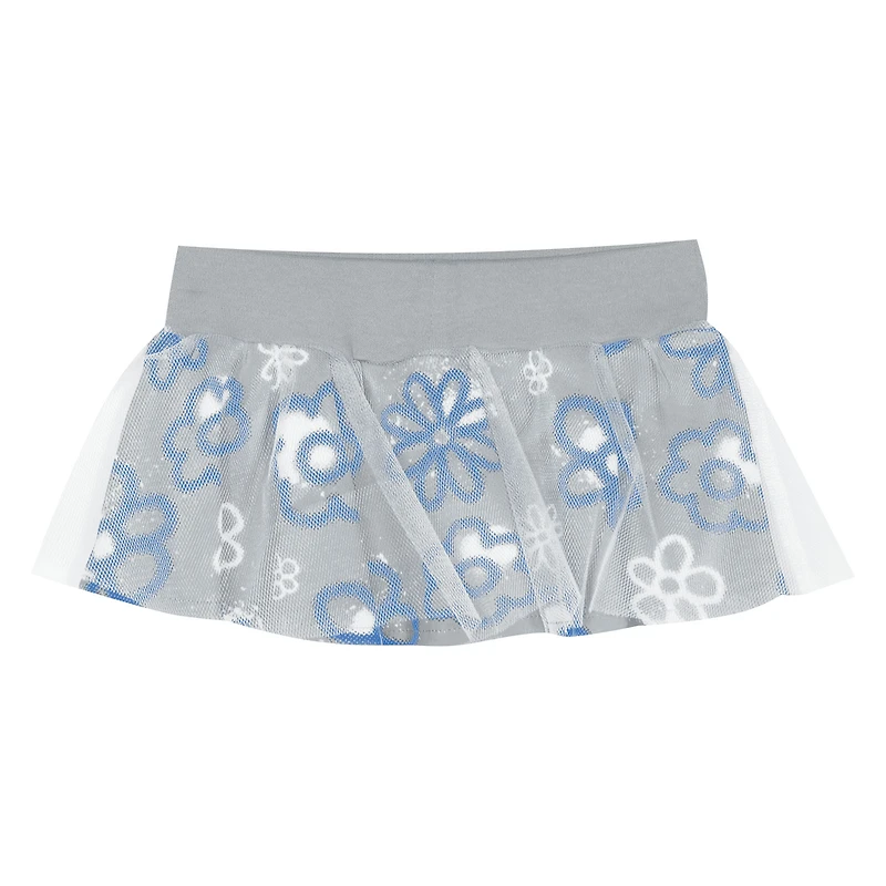 Girls Newborn Outerstuff Blue Detroit Lions My Team Rocks Bodysuit and Skirt Set