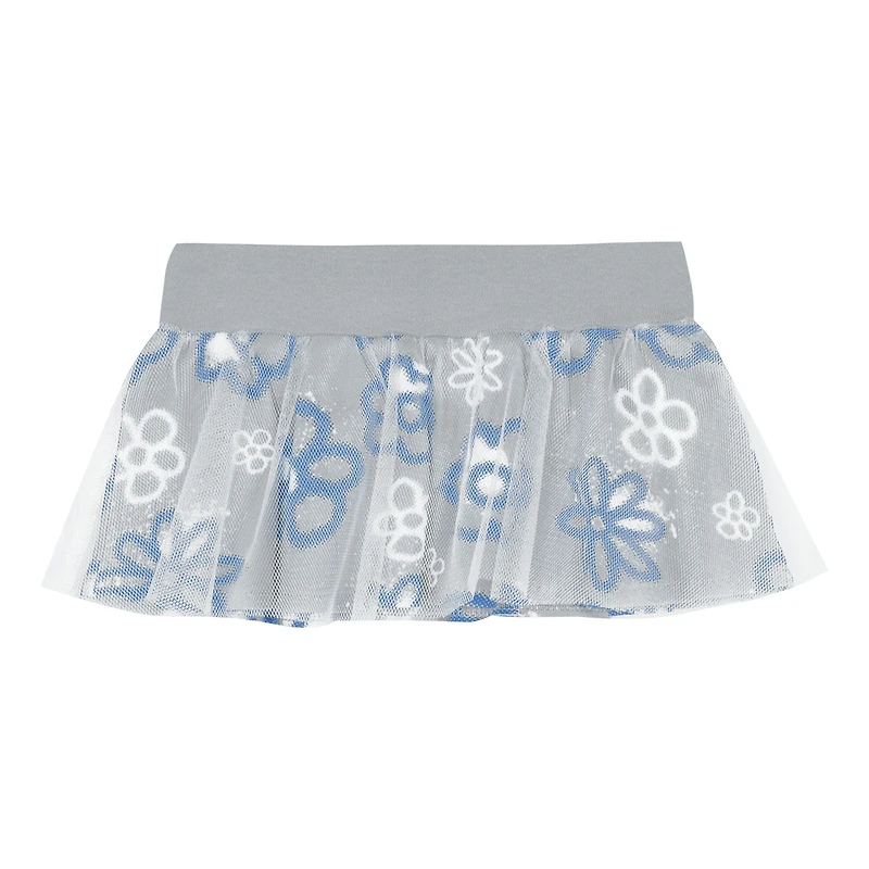 Girls Newborn Outerstuff Blue Detroit Lions My Team Rocks Bodysuit and Skirt Set