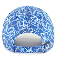 Girls Preschool '47 Blue Detroit Lions Mural Clean Up Adjustable Hat