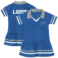 Girls Toddler Outerstuff  Blue Detroit Lions Star Player Dress