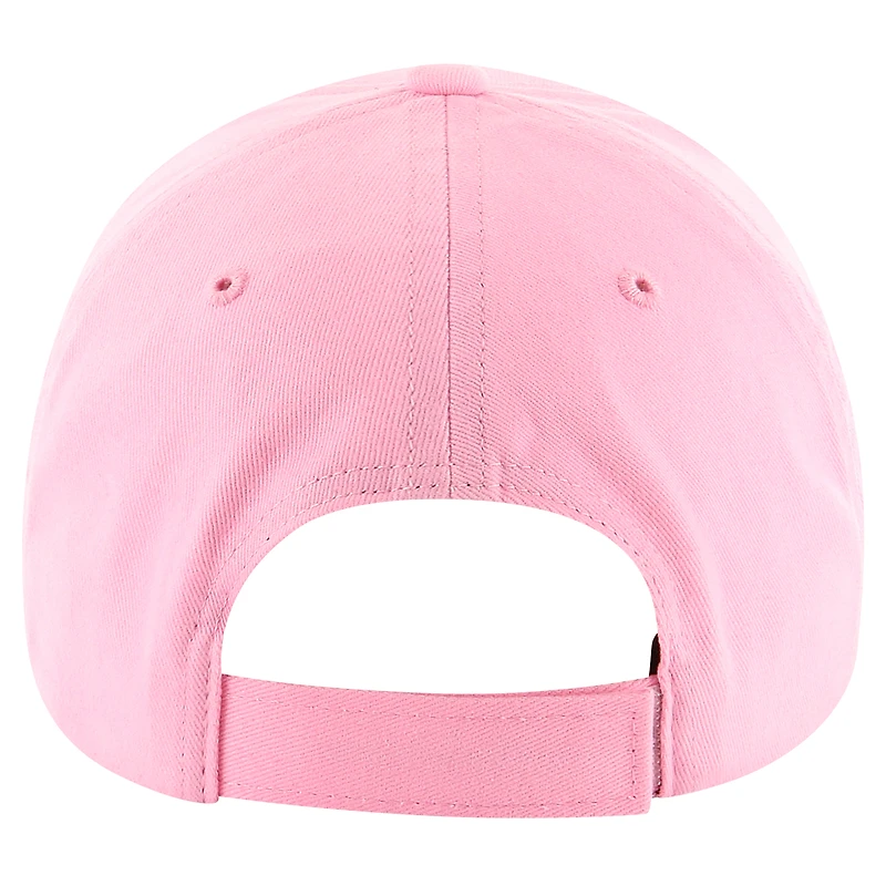 Girls Youth '47 Pink Detroit Lions Rose MVP Adjustable Hat