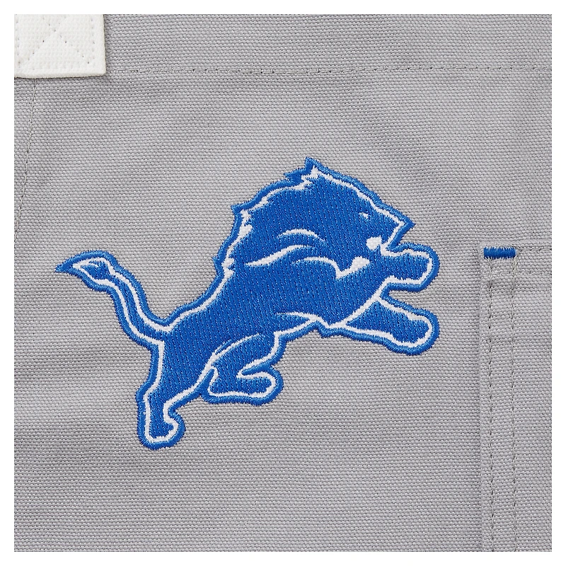 Hedley & Bennett Gray Detroit Lions Le tablier essentiel